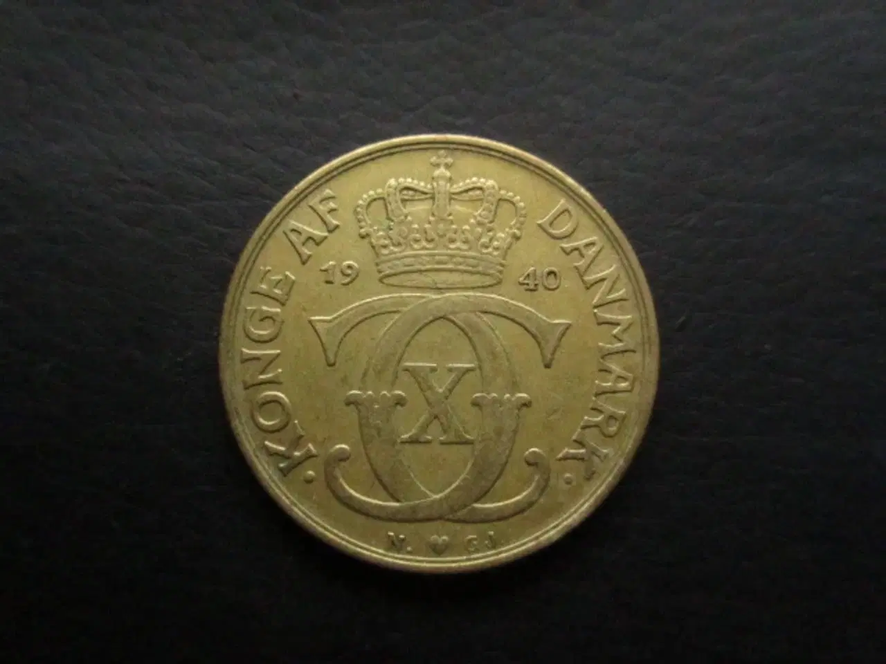 Billede 1 - 2 kr 1940 pænt detaljeret eksemplar