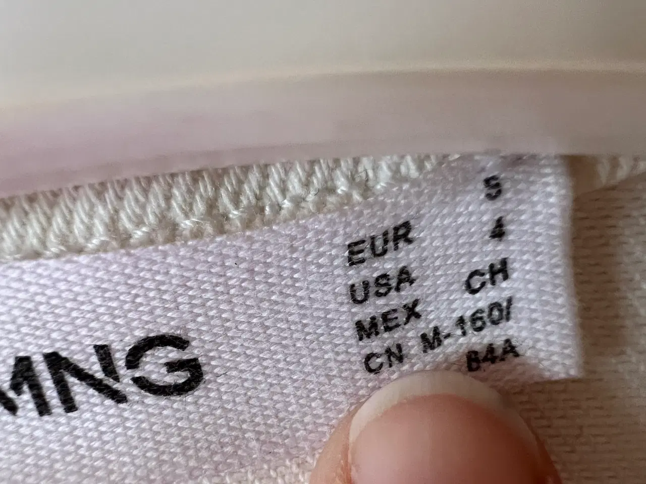 Billede 6 - Hvid Denim Kittlekjole (Str. S)