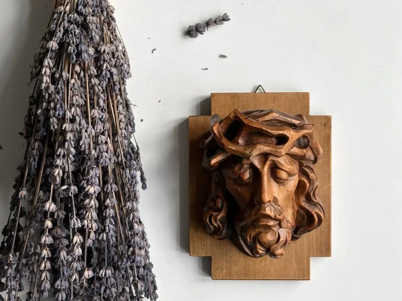 Billede 1 - Tysk jesus, træ, NB