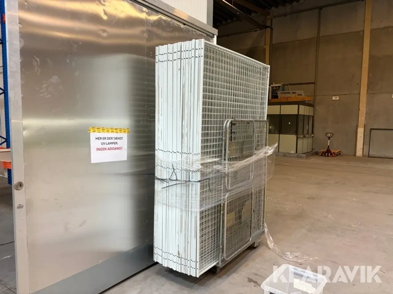 Billede 2 - Gittervægssystem / lagerafskærmning