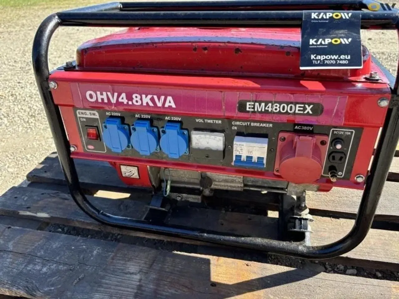 Billede 9 - - - - OHV4.8KVA EM4800EX