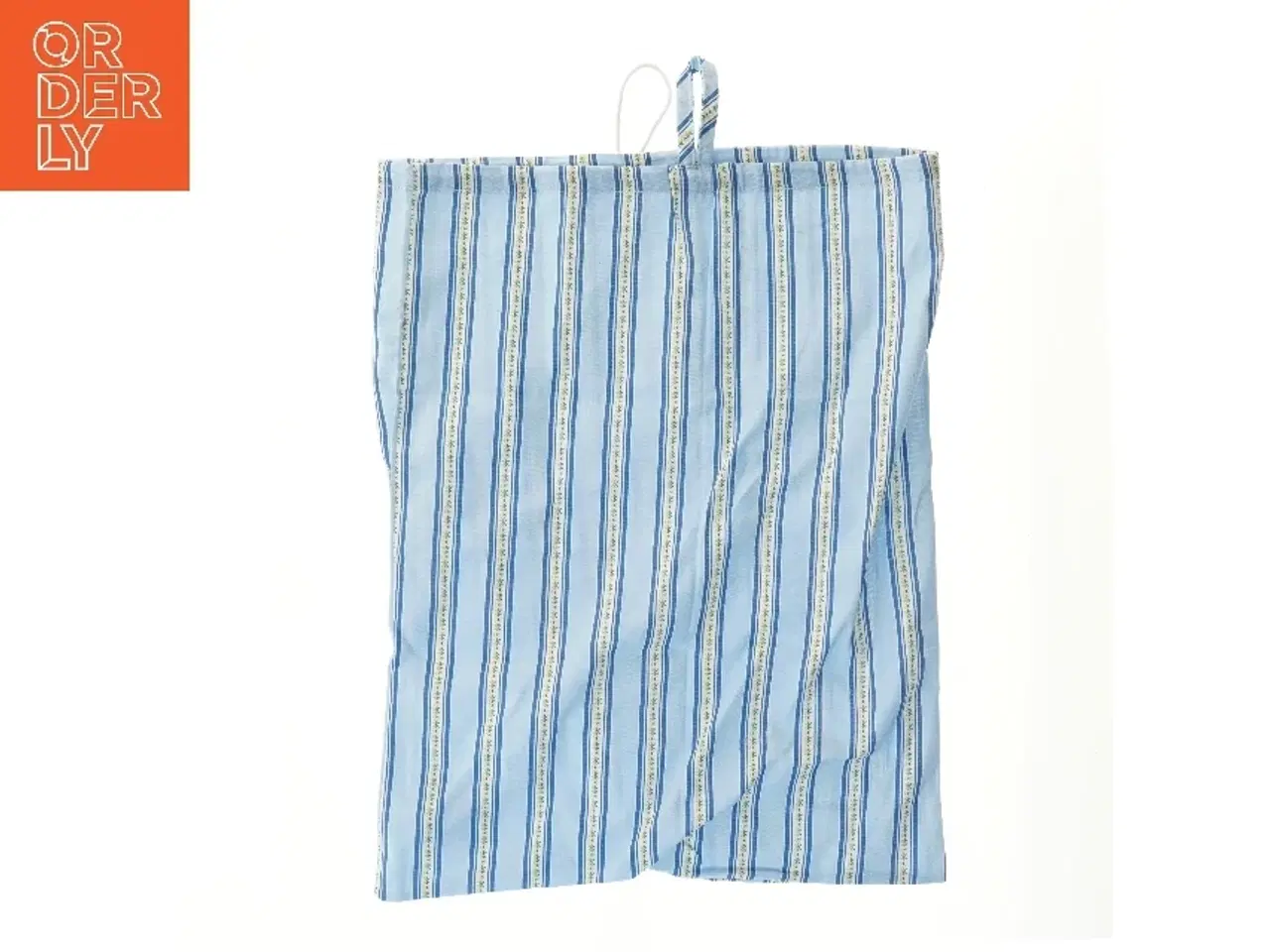 Billede 2 - Stribet stofpose med ophæng (str. 62,5x49,5 cm)