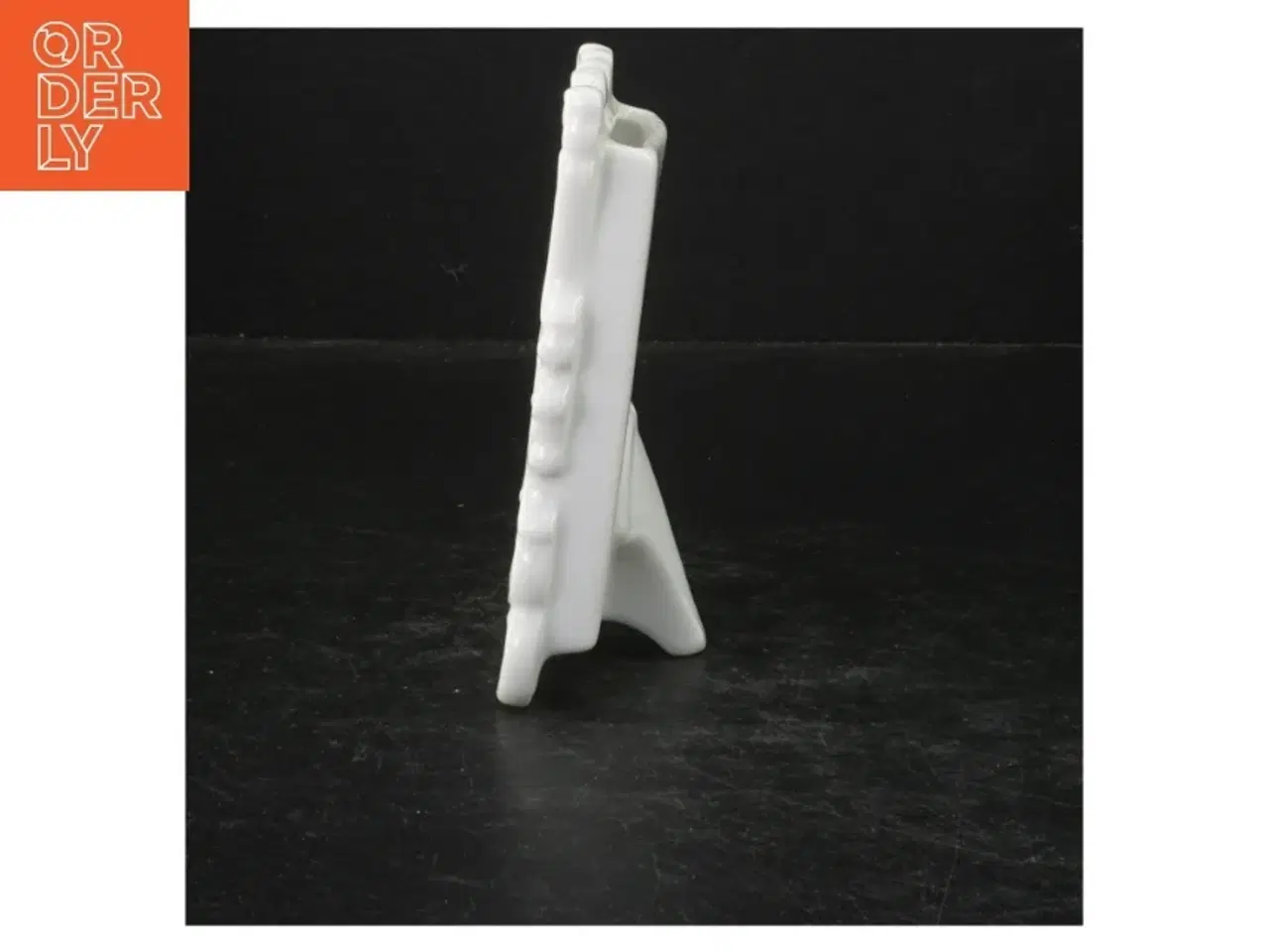Billede 2 - Hvid porcelæns billedramme (str. 13x10 cm)