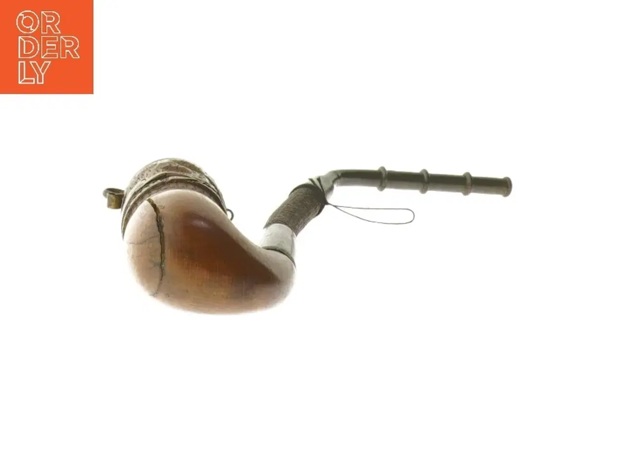 Billede 2 - Antik Træpibe (str. 28 cm)