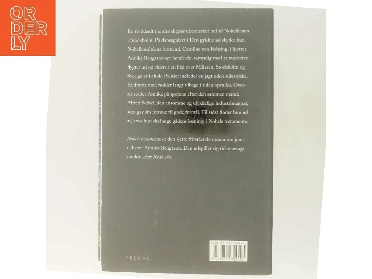 Billede 3 - Nobels testamente af Liza Marklund (Bog)