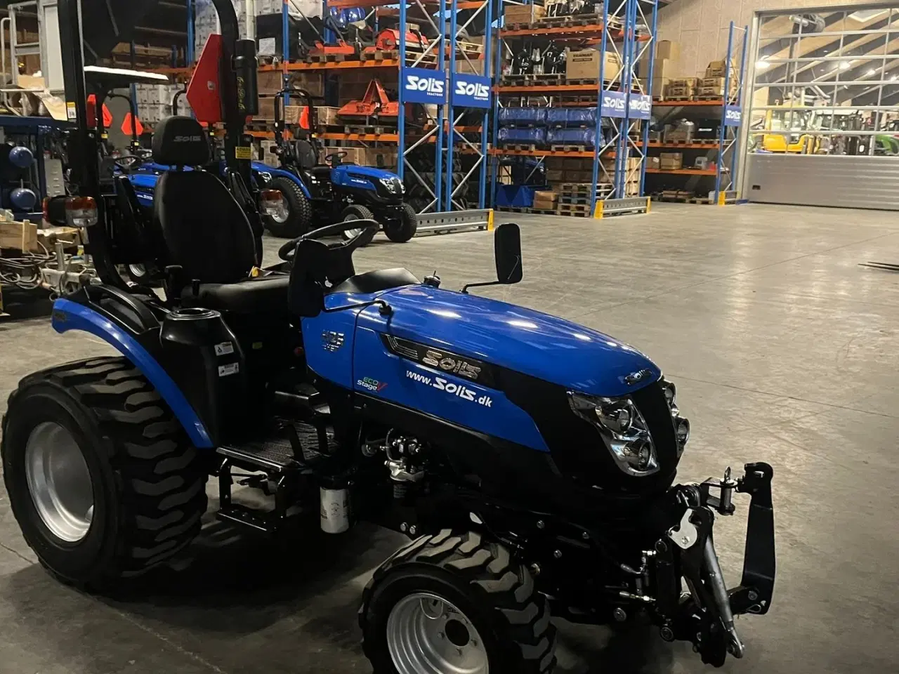 Billede 5 - Solis H26 HST Industrihjul og Frontlift