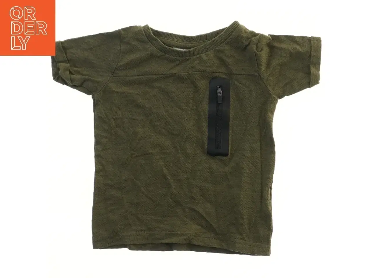 Billede 1 - T-shirt med lynlåsdetalje fra Name It (str. 86)