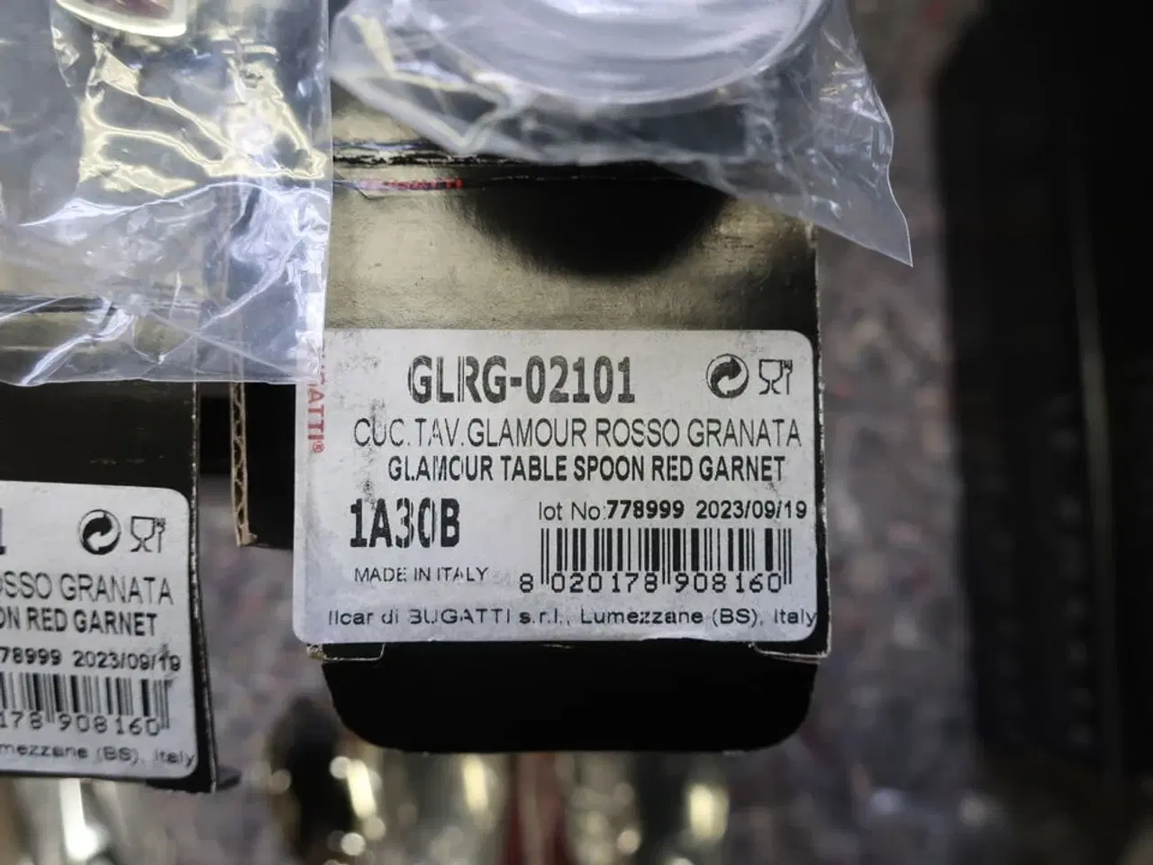 Billede 5 - 228 stk. bestik BUGATTI GLAMOUR ROSSO GRANATA