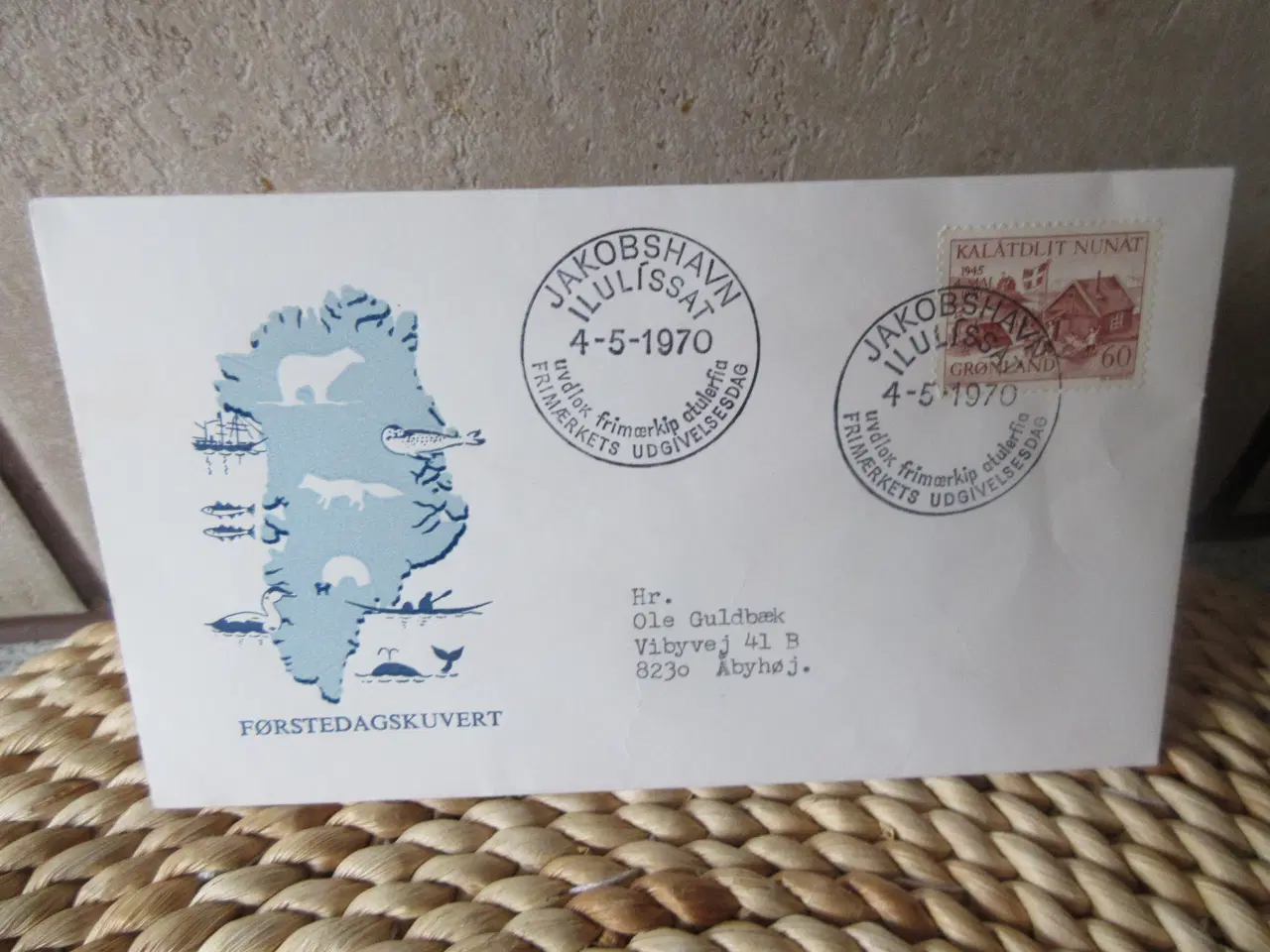Billede 1 - Grønland Førstedags Kuverter
