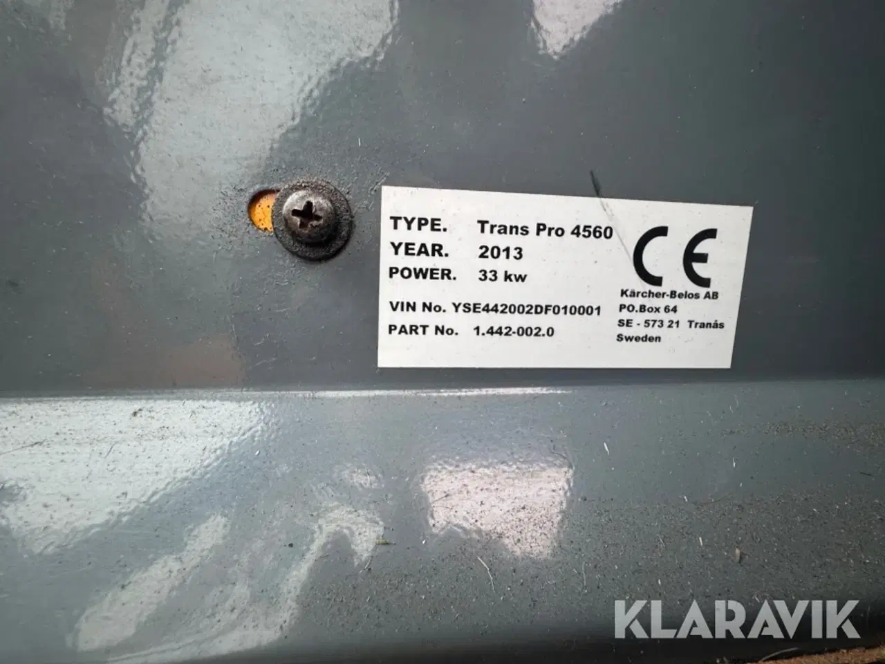 Billede 6 - Redskabsbærer Belos TransPro 4560