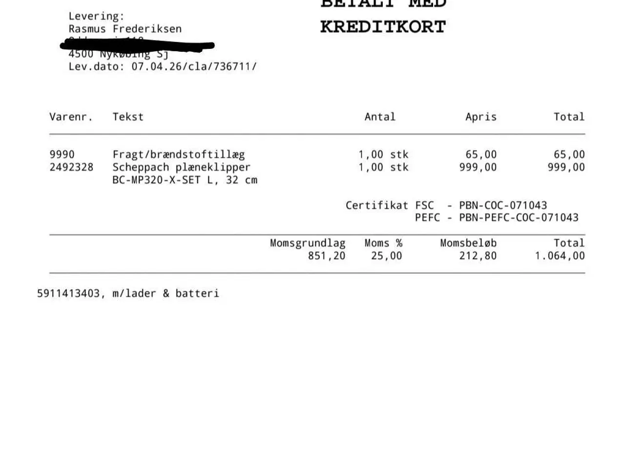 Billede 10 - Scheppach Batteriplæneklipper – HELT Ny