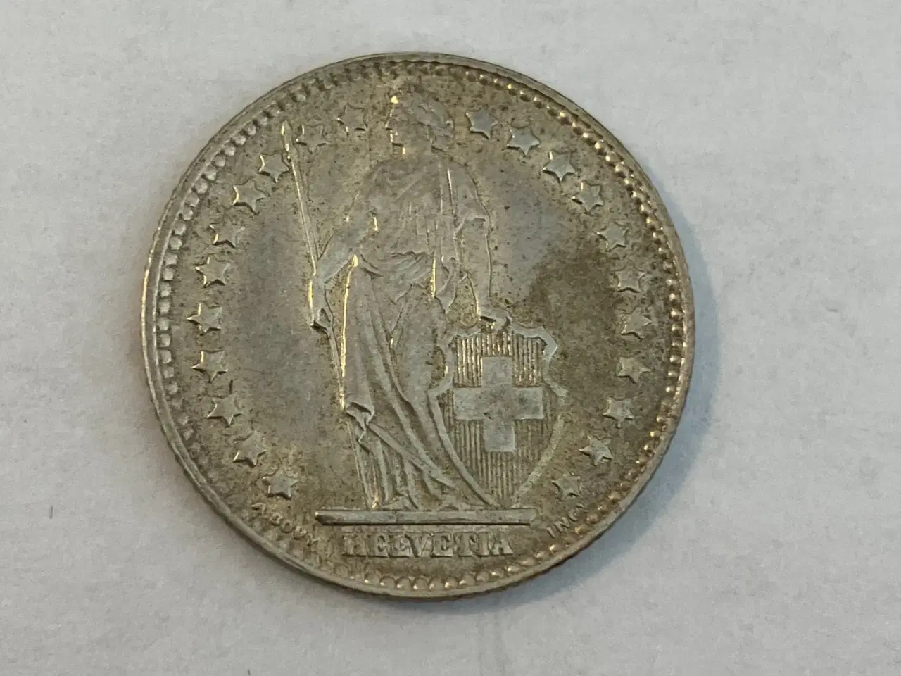 Billede 2 - 1 Franc Switzerland 1963