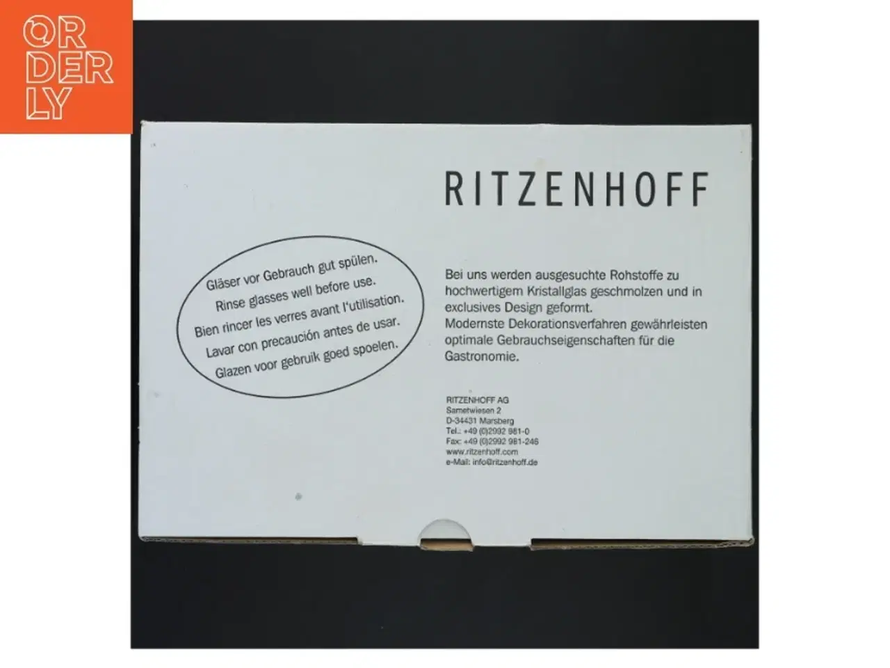 Billede 6 - Ritzenhoff ølglas fra Ritzenhoff (str. 14 x 8,5 cm)