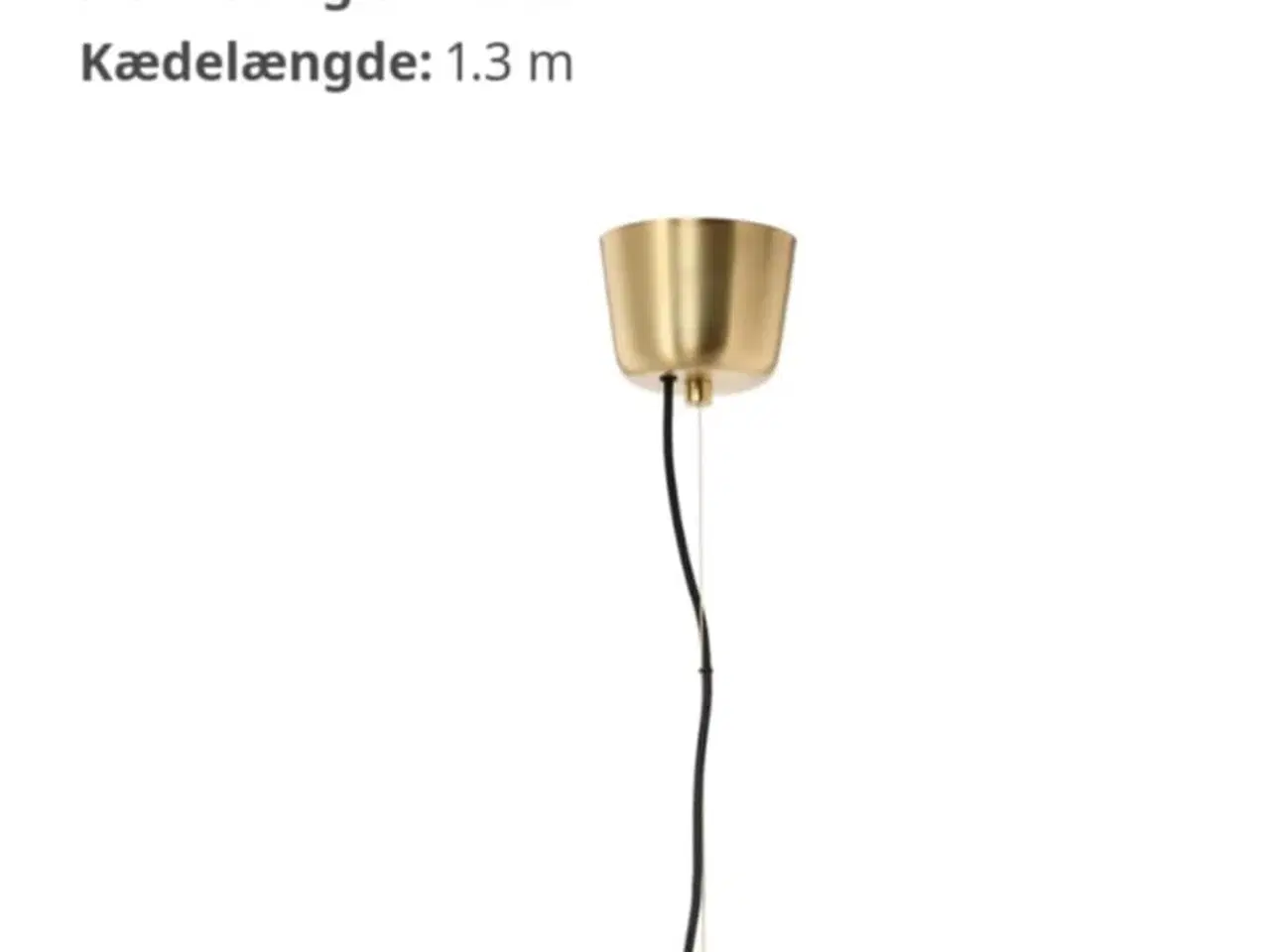 Billede 4 - Flot EVEDAL loftlampe - byd gerne