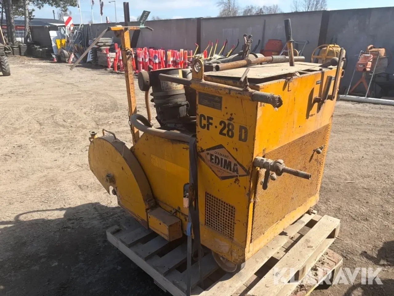 Billede 7 - Asfaltskærer Cedima CF-28 D - dobbelt skærer