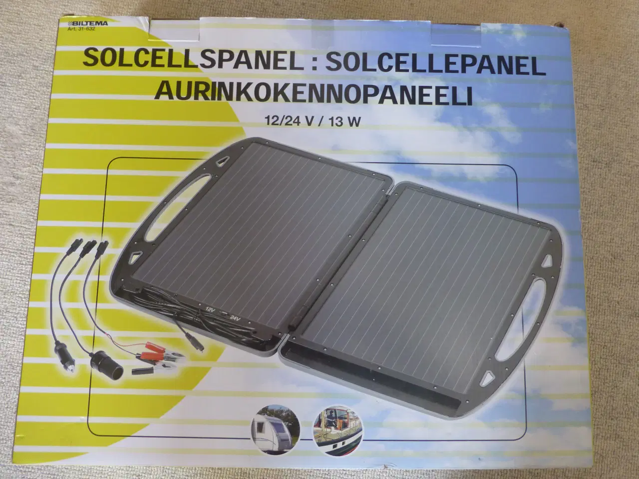 Billede 3 - Smart foldbart solcellepanel.