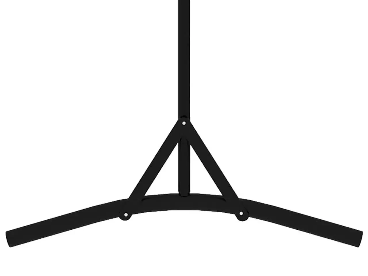 Billede 4 - Rumdeler 175x180 cm stof hvid