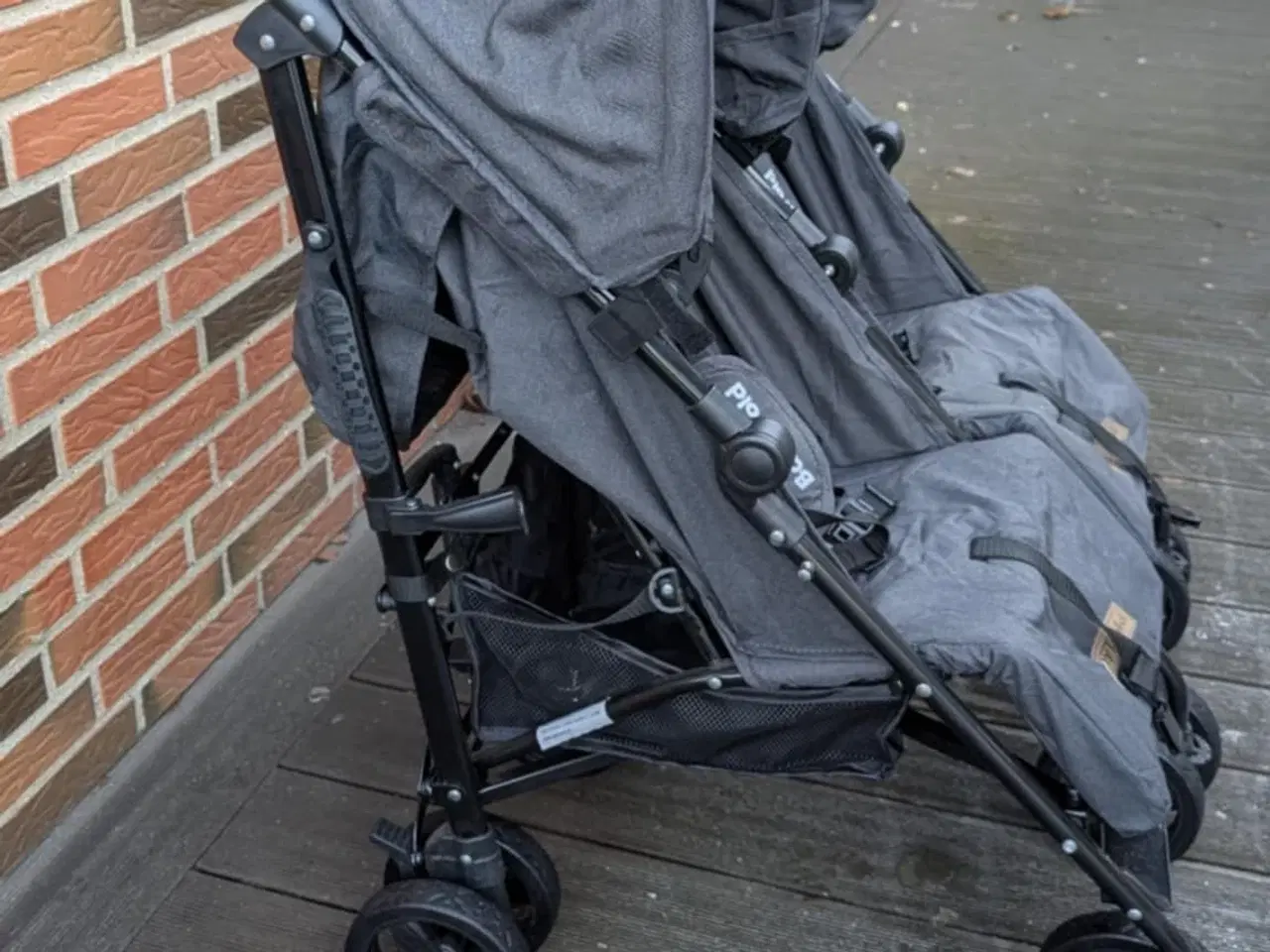 Billede 2 - Babytrold tvilling/søskendevogn 
