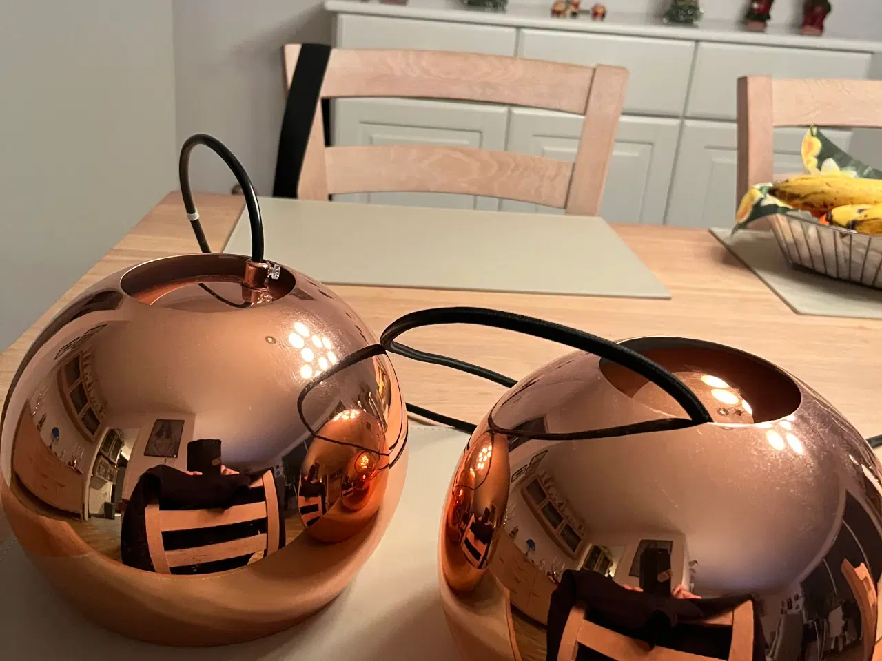 Billede 1 - Kobber loftlamper