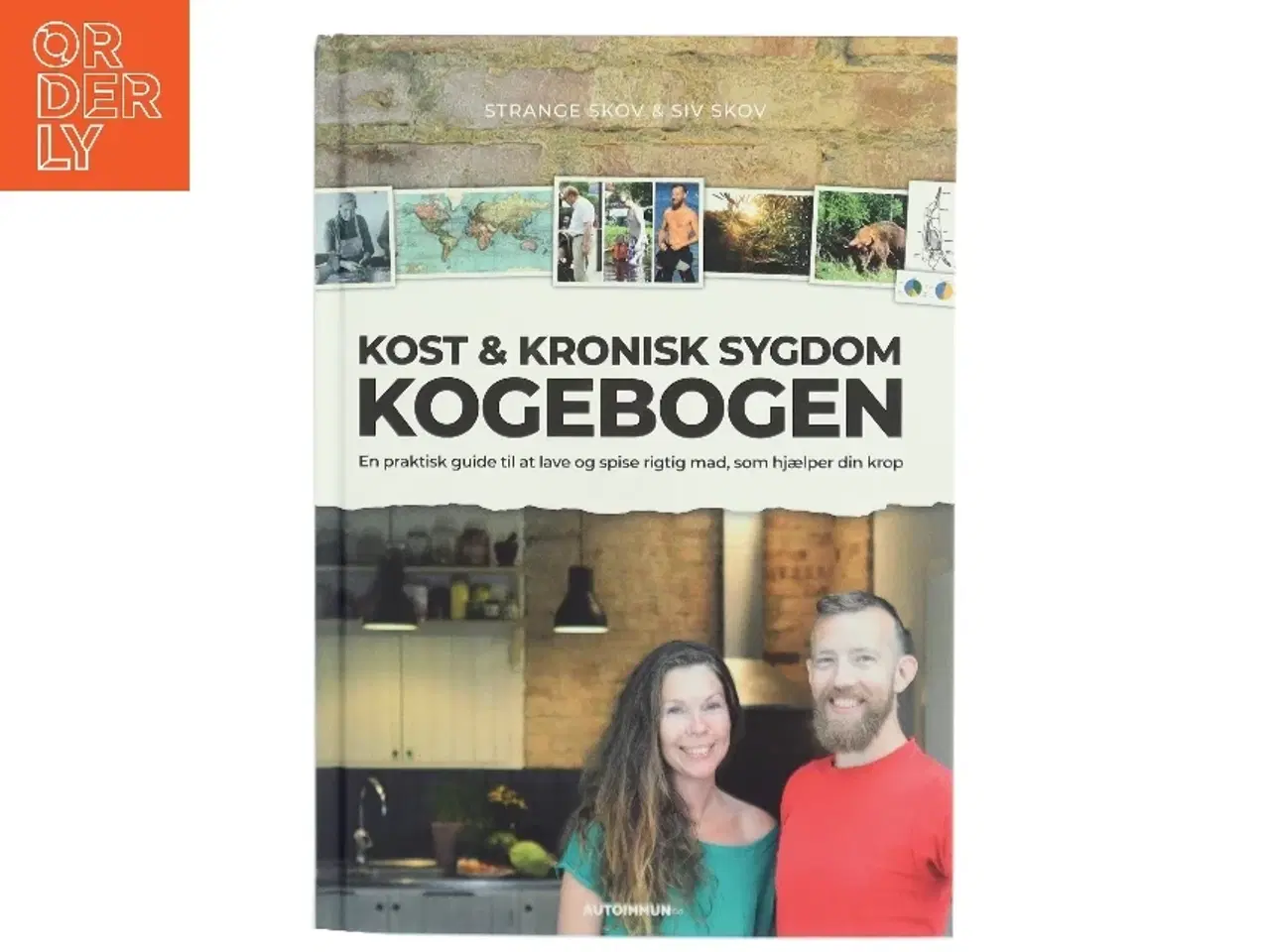 Billede 1 - Kost & Kronisk Sygdom Kogebogen af Strange Skov (Bog)