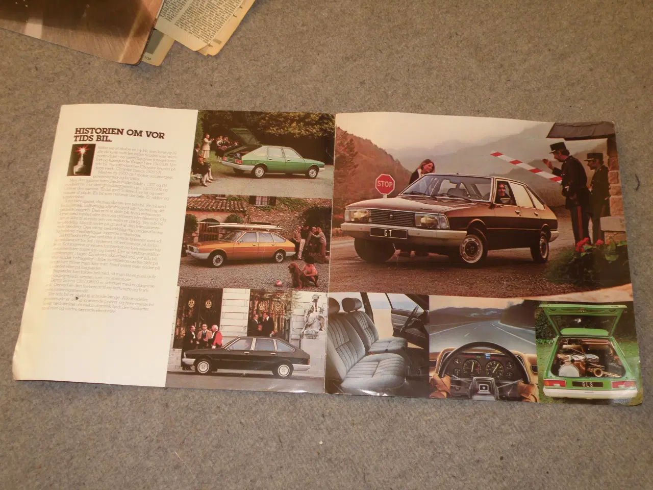 Billede 8 - SIMCA... 1307/09 inst.bog fin.. Brochure+reklamer