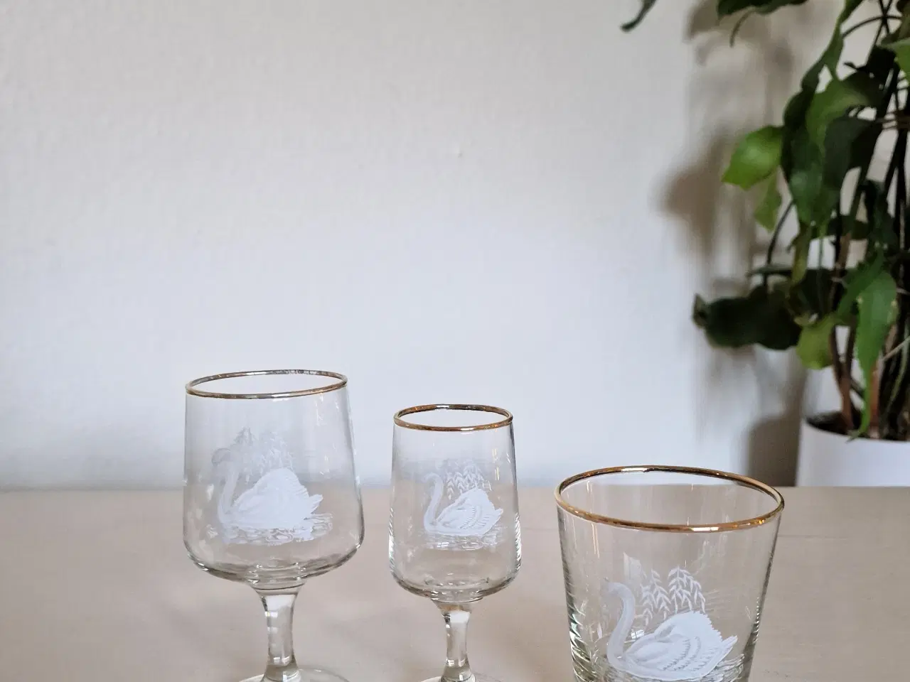 Billede 4 - Skønne vintage glas.