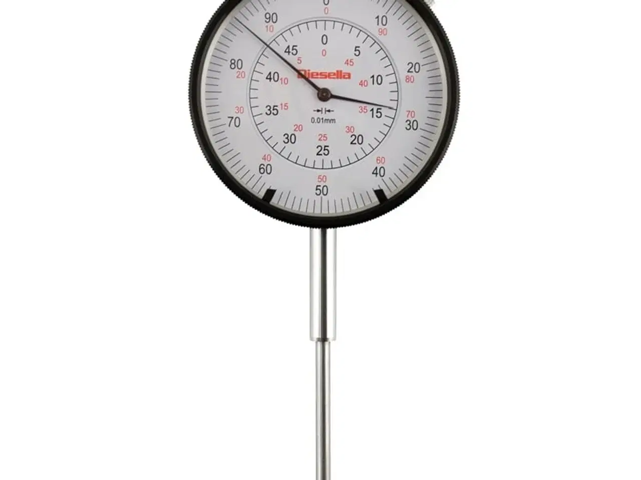 Billede 1 - Måleur 0-30x0,01 mm med justerbare tolerancemærker og fladt dæksel