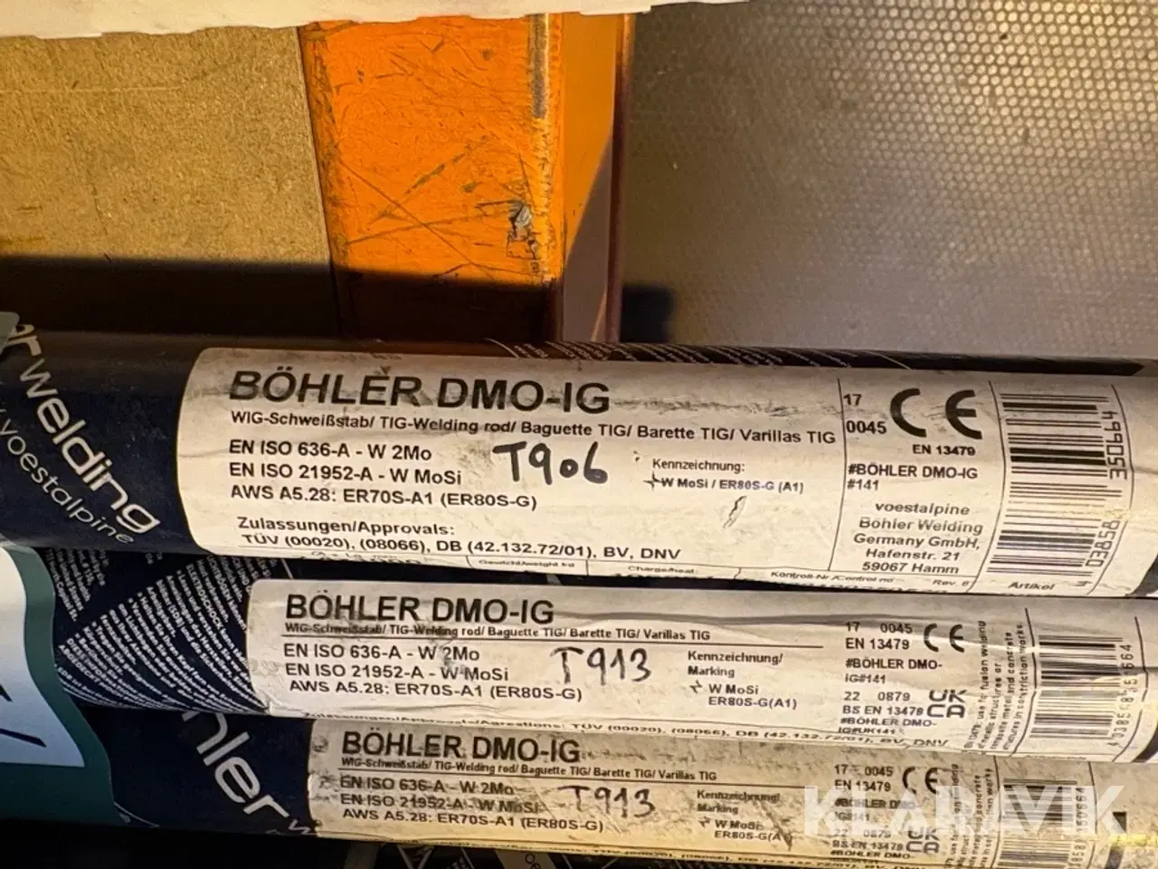 Billede 3 - Svejsetråd Böhler DMO-IG - 3 ruller