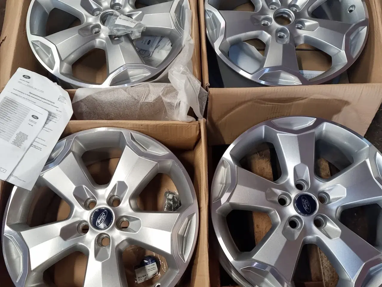 Billede 1 - Originale ford alufælge 18/5x108