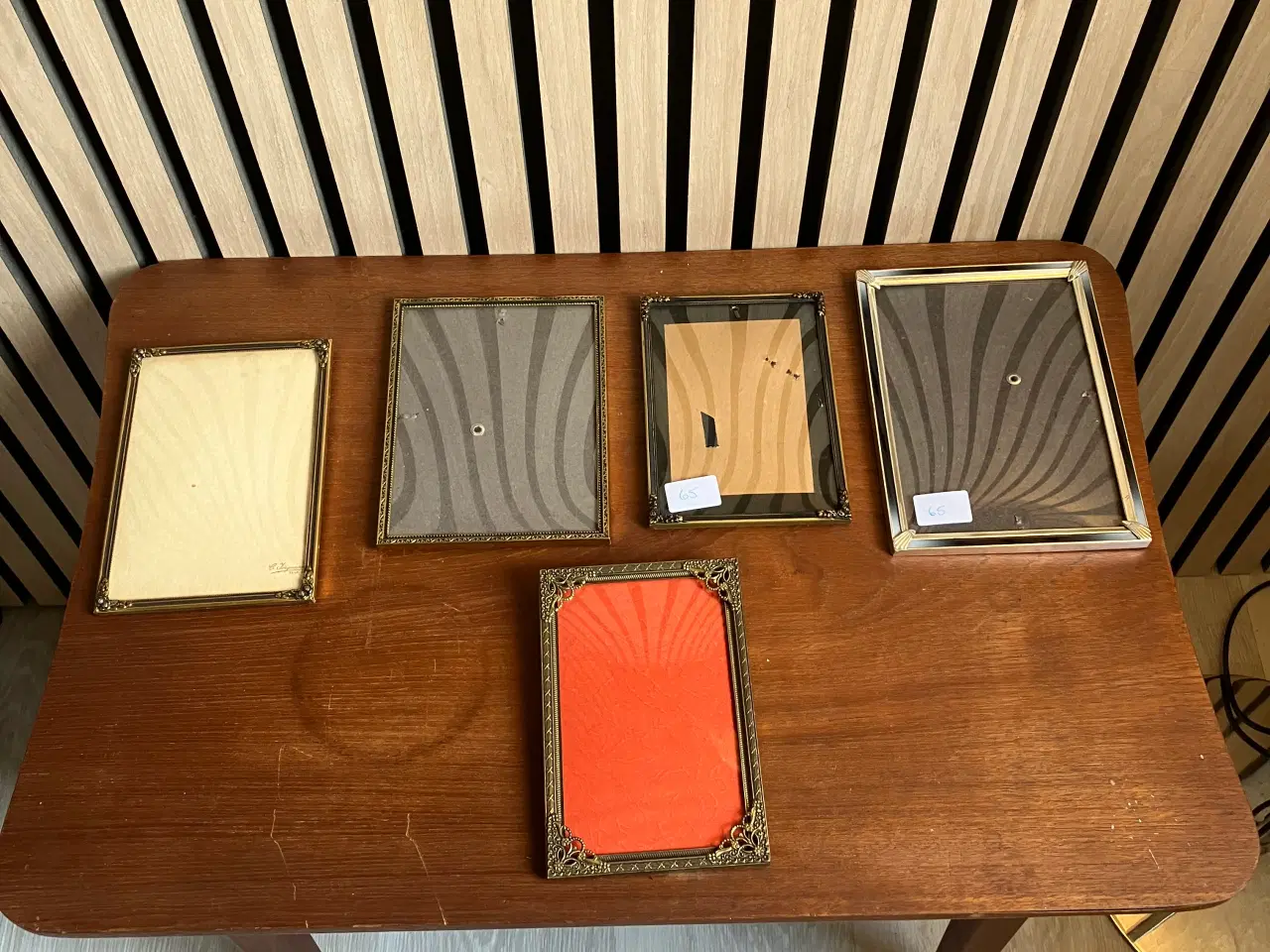 Billede 1 - Gamle metal rammer