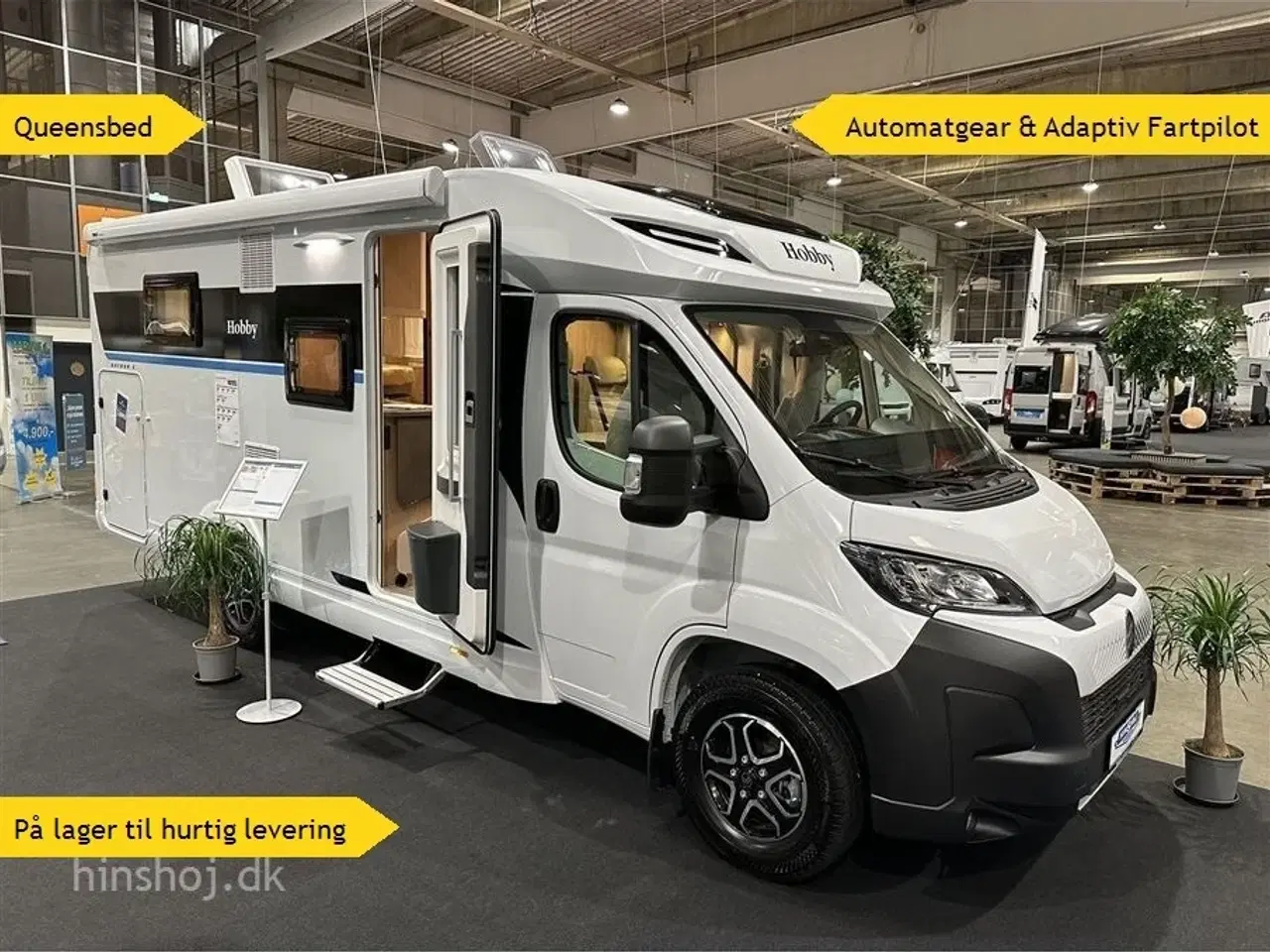 Billede 1 - 2026 - Hobby Ontour C 700 GQ Aut.   Lækker Autocamper med Queens bed og automatgear fra Hinshøj Caravan.