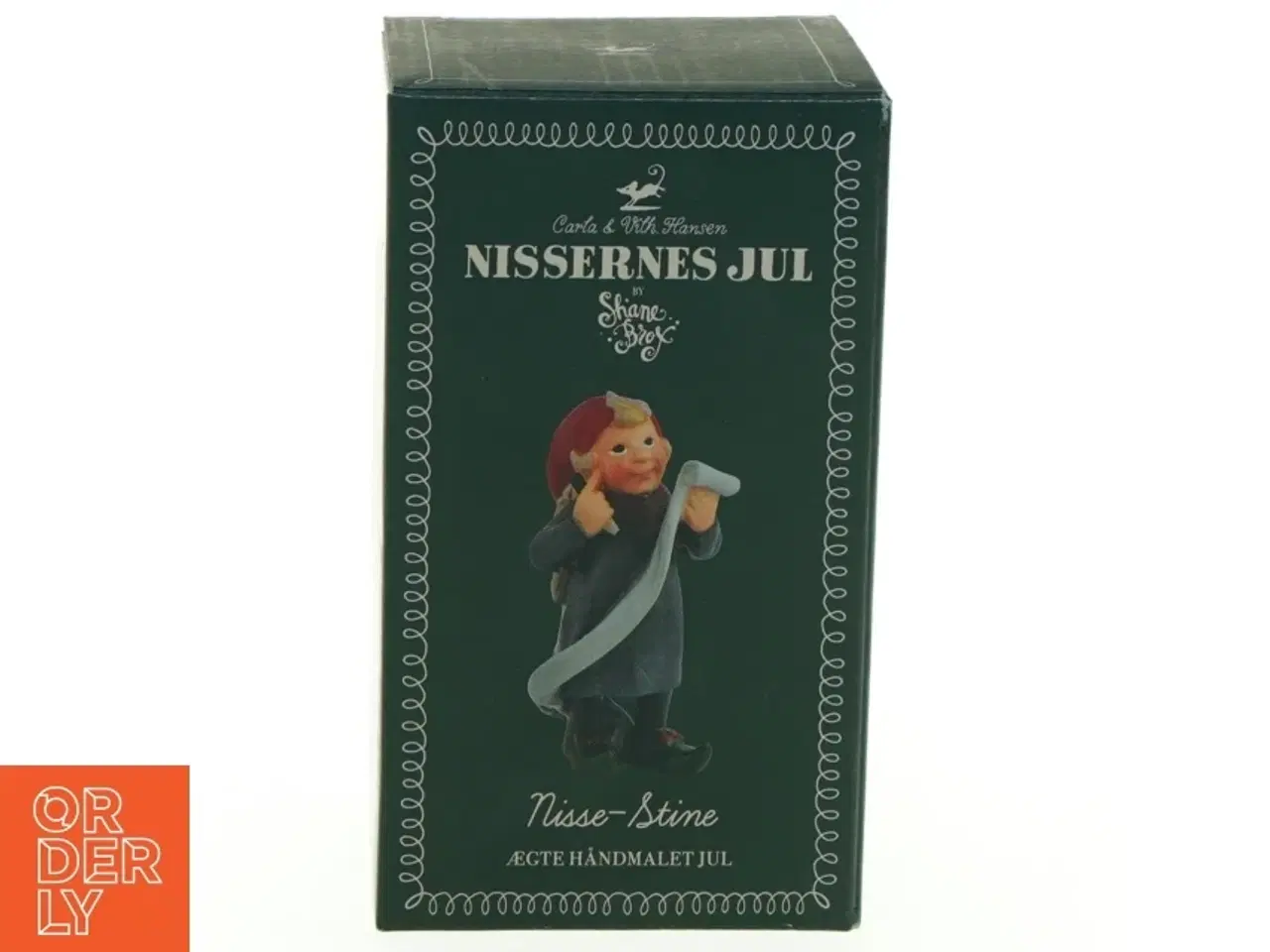 Billede 5 - Julefigur af Nisse-Stine fra Carla Og Vilhelm. Hansen (str. 13 x 5 cm)