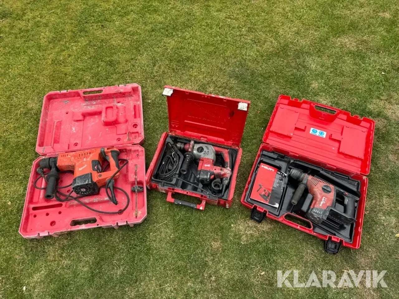 Billede 1 - Parti med bore-/mejselhammere Hilti Og Milwaukee