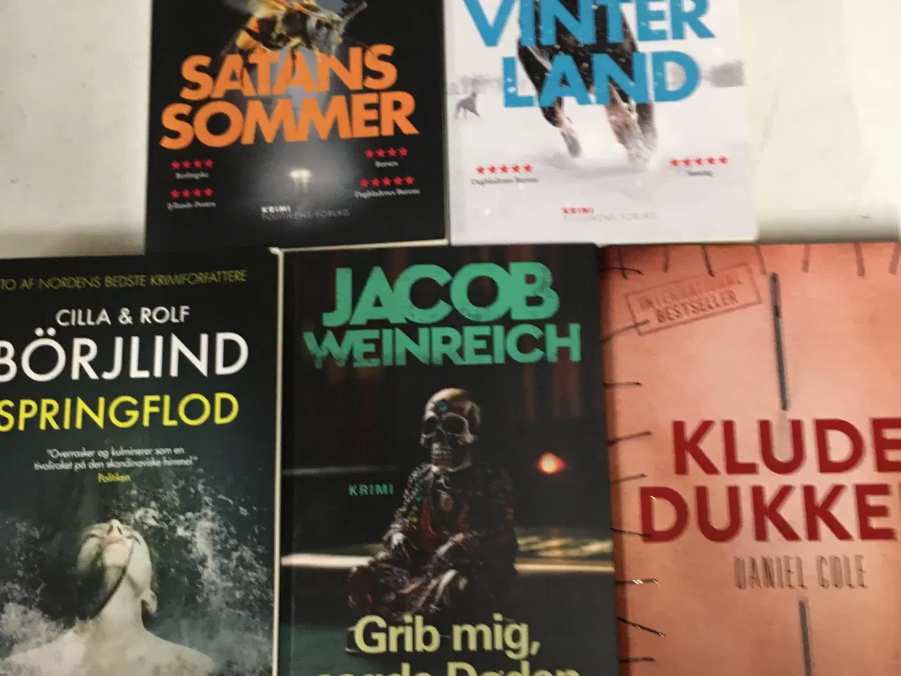 Billede 1 - Bøger gode krimier