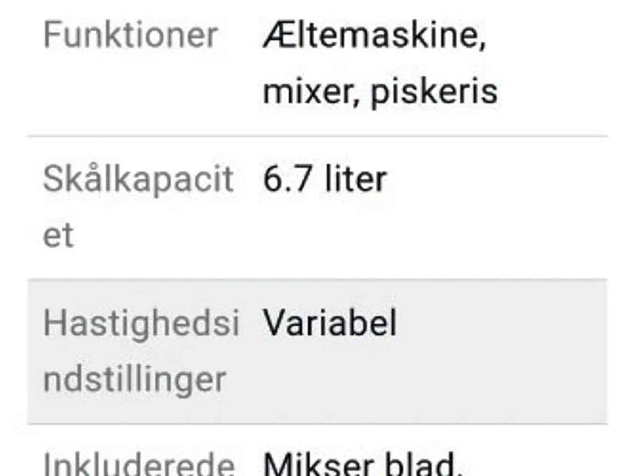 Billede 4 - OBH prof røremaskine