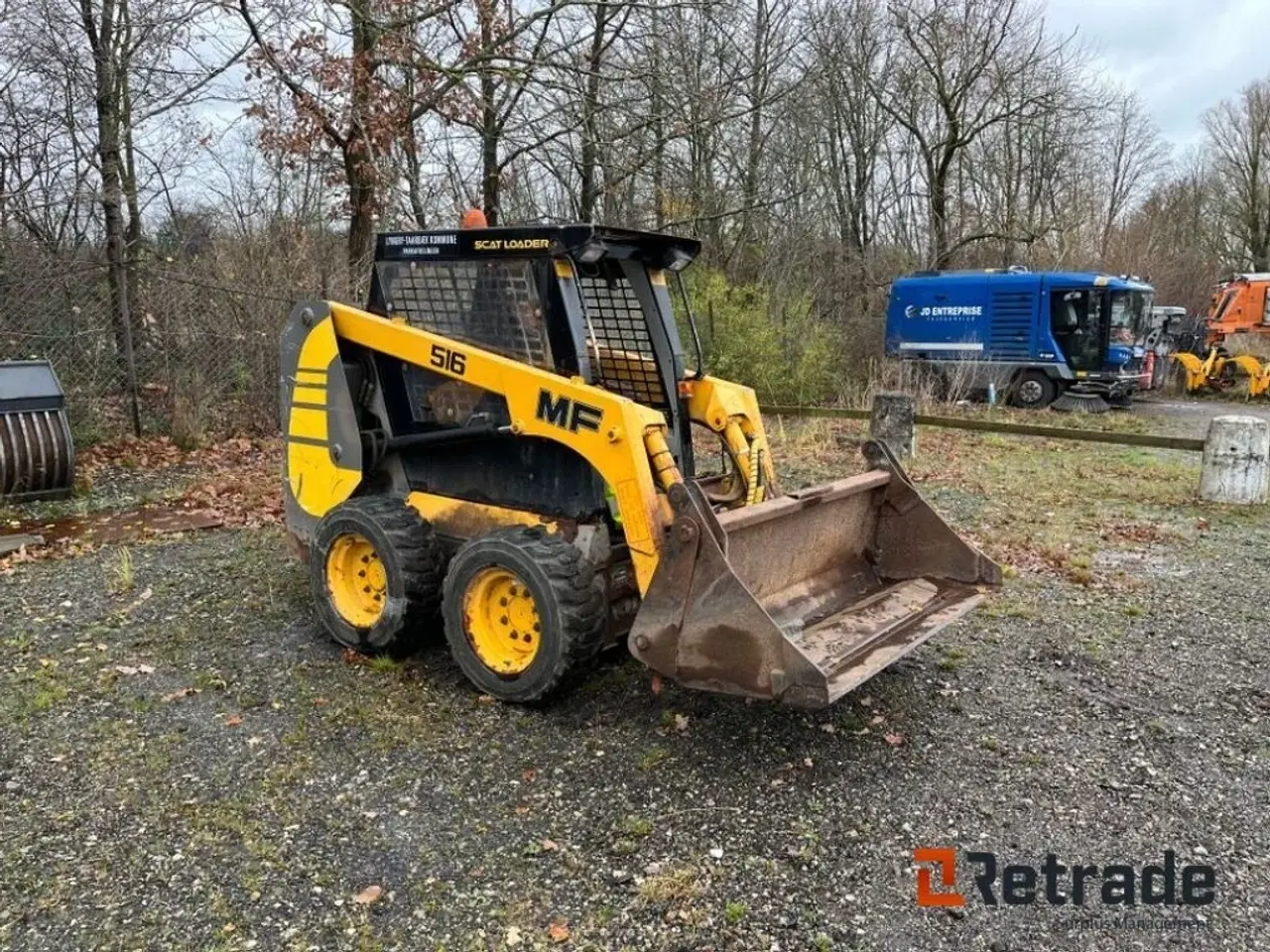 Billede 2 - MF 516 Skid Loader