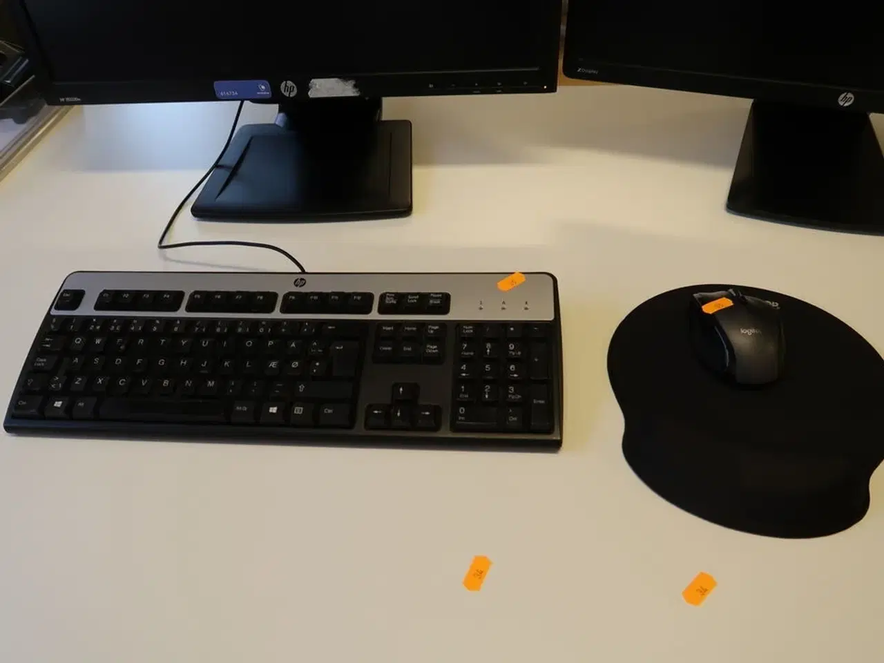 Billede 3 - 2 stk. computerskærme HP Zdisplay, tastatur, mus, computer HP Slide