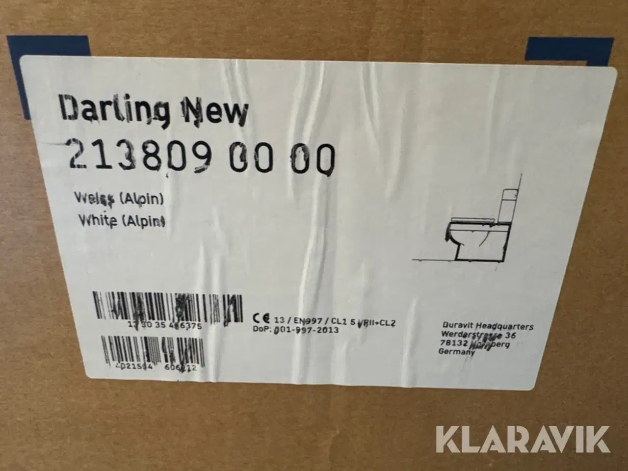 Billede 7 - Inventar til toilet Duravit 5 styks LOT