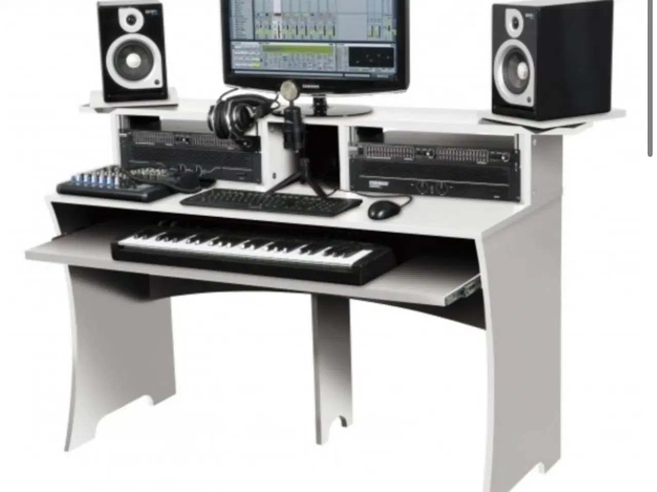 Billede 5 - Glorious WorkBench studie-/musikskrivebord