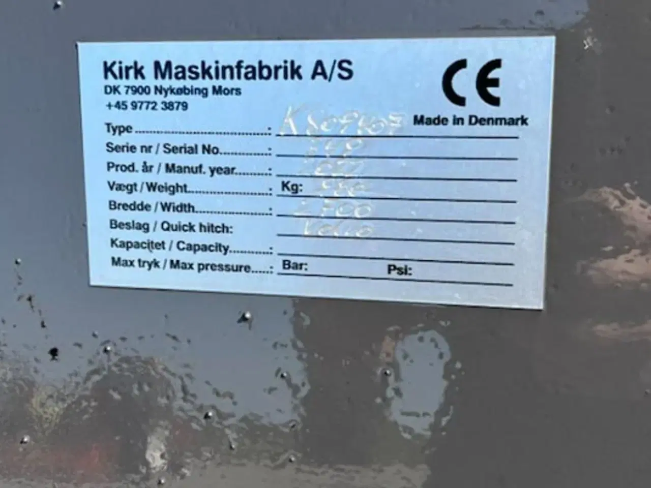 Billede 5 - Kirk Kornskovl 270 cm. m. Volvo BM skifte