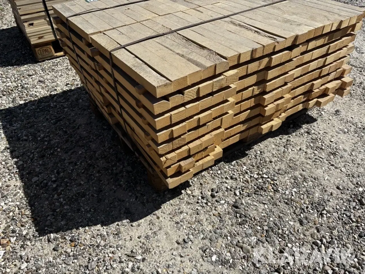 Billede 8 - Lægter i længder af 52 centimeter fyr/gran