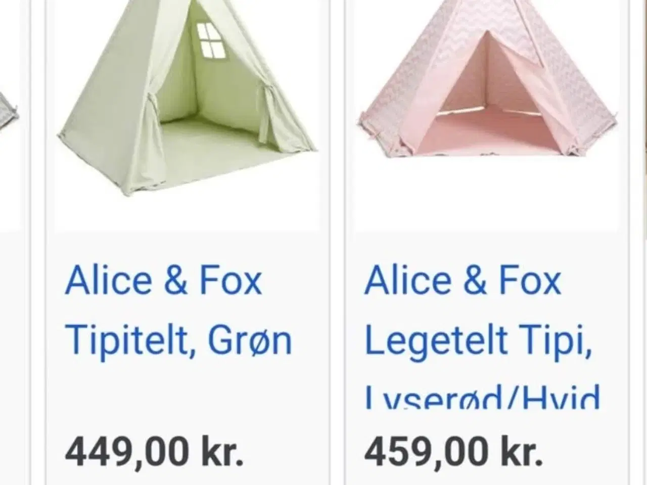 Billede 2 - Børne tipi telt 