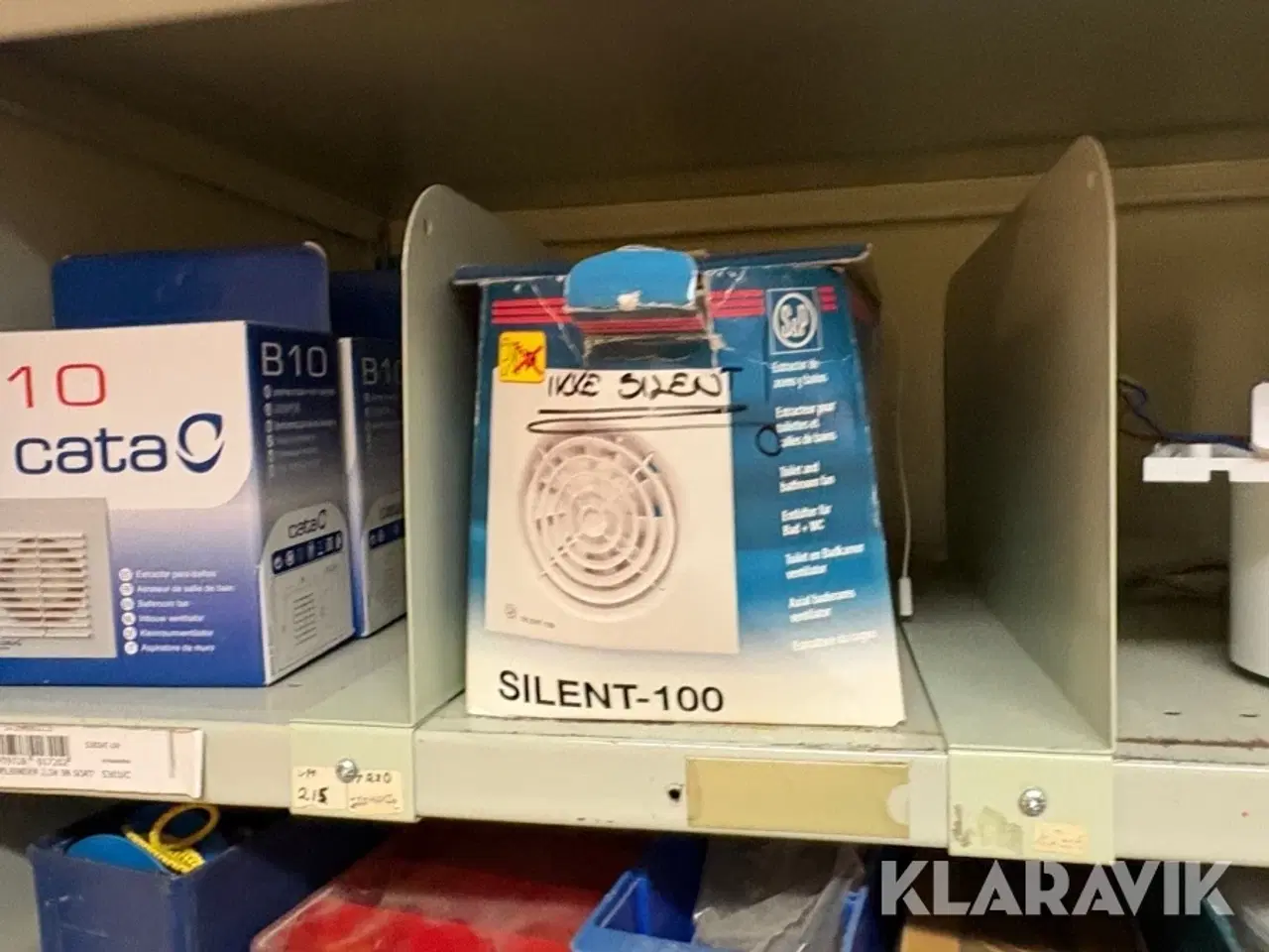 Billede 8 - Stålreoler med indhold 6 styk.