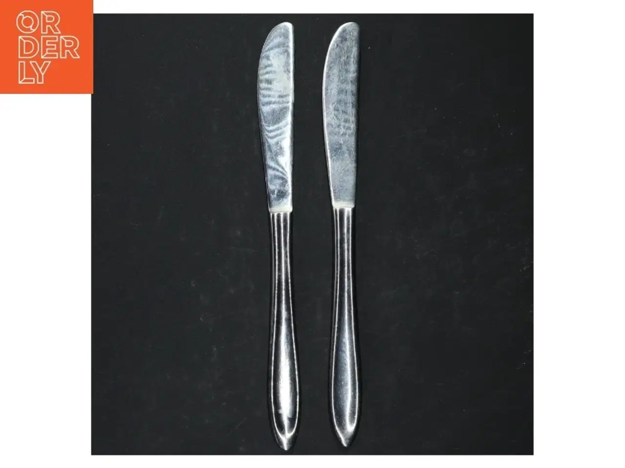 Billede 1 - Sølvfarvet smørkniv (str. 21 cm)