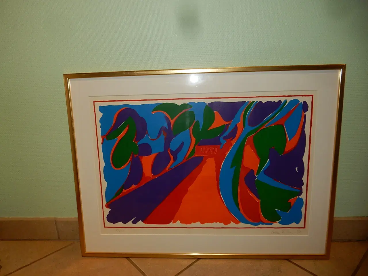 Billede 1 - Litografi af Gorm Eriksen