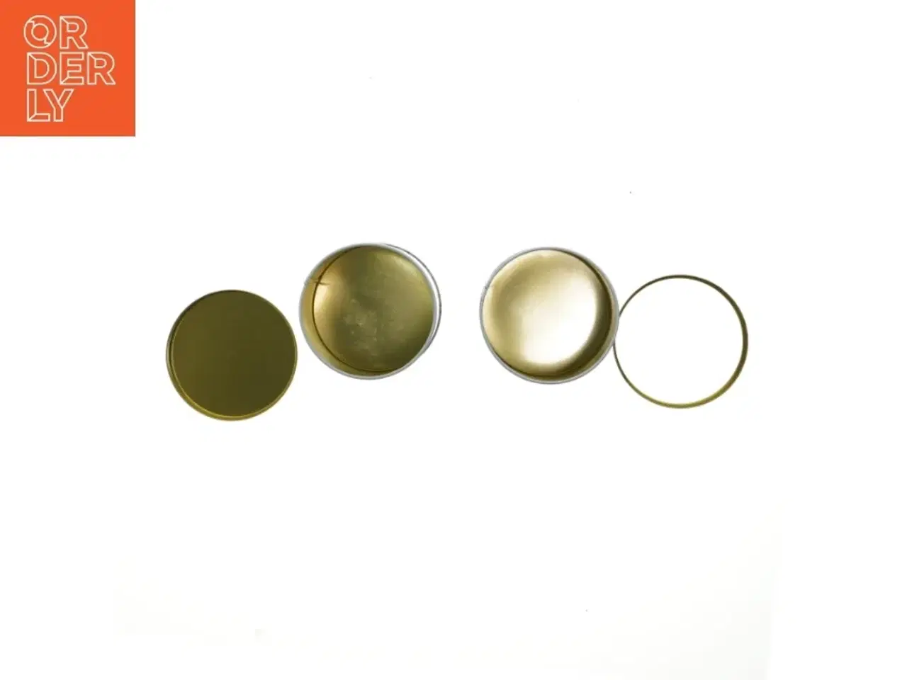 Billede 4 - Runde kagedåser med hollandsk design (str. Ø. 10 cm. længde, 10 cm)