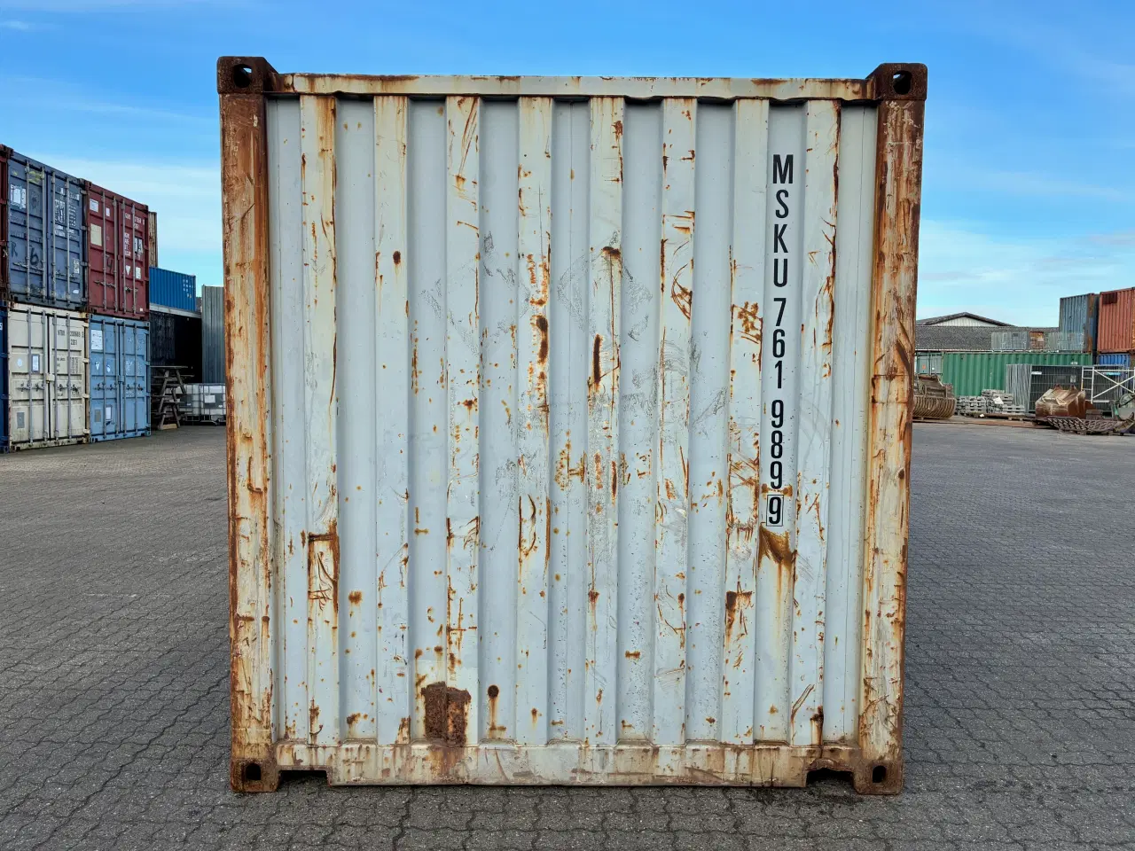 Billede 4 - 20 fods Container- ID: MSKU 761989-9