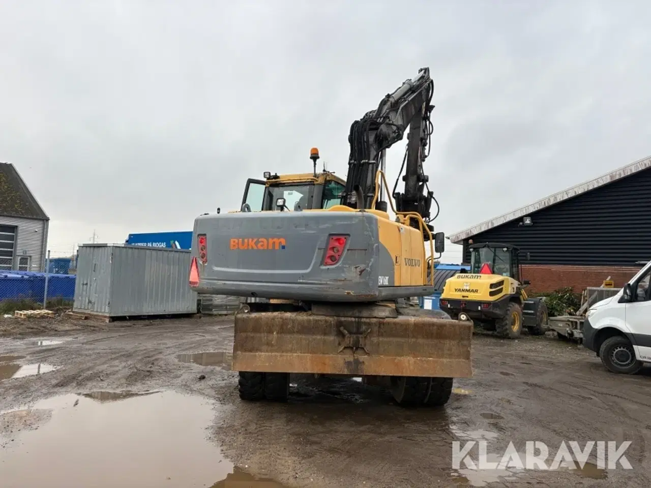 Billede 7 - Hjulgraver Volvo EW160C