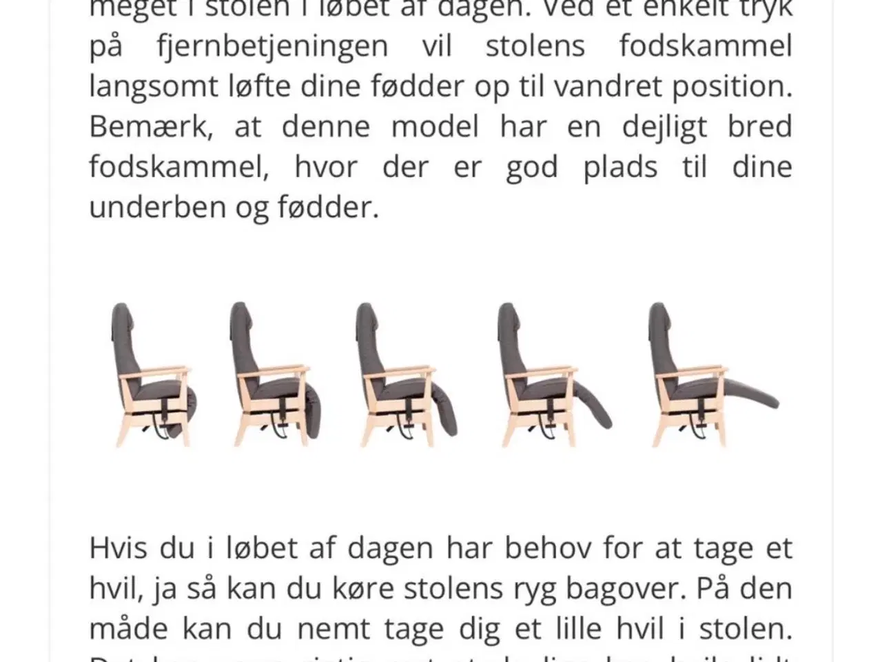 Billede 4 - Farstrup Otiumstol med mange funktioner. 