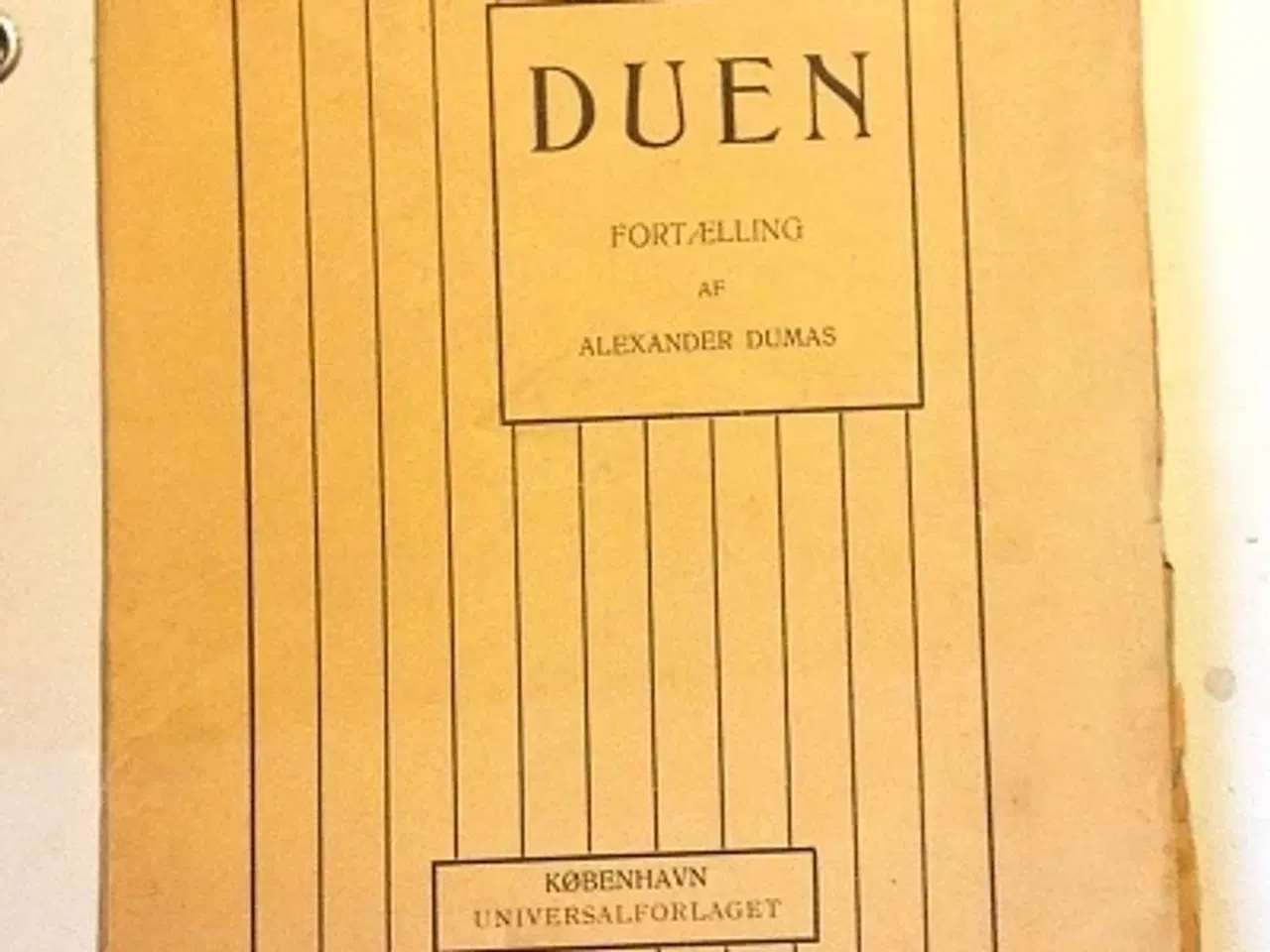 Billede 1 - Alexandre Dumas: Duen